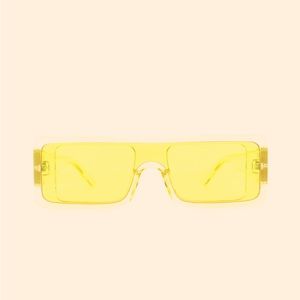 Polycarbonate Frame Rectangle Sunglasses